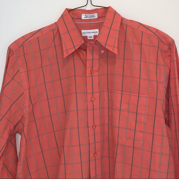 Cutter & Buck Other - Cutter & Buck long sleeved collared shirt with pocket. 100% cotton.